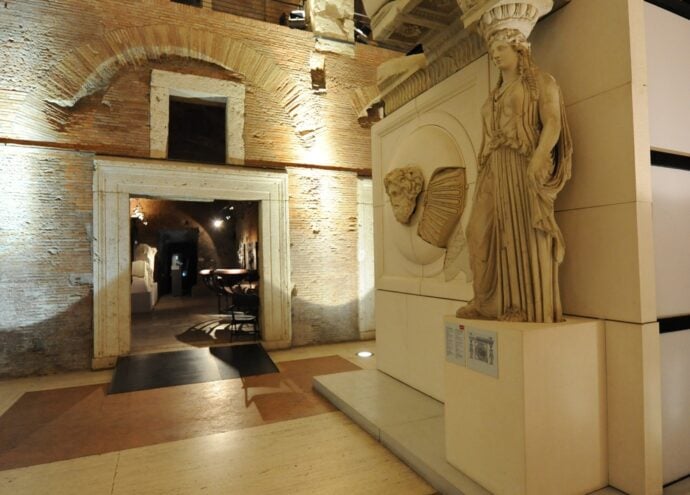 Roma, Museo Fori Imperiali, allestimento espositivo